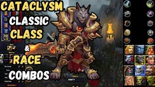 WoW Cataclysm Classic Guide - ALL Race/Class combinations (PVP / PVE )