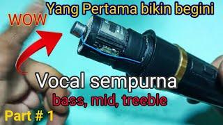 Cara merubah mic murah menjadi mic mahal suara jelas bass mid high