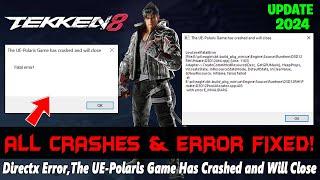 TEKKEN 8 How to Fix All CRASHES and ERRORS In PC!