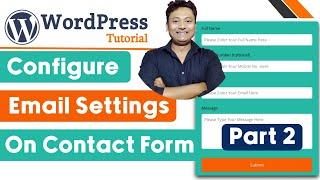 How to Configuring Email Settings in Contact Form 7 | Setup Easy WP SMTP on Localhost
