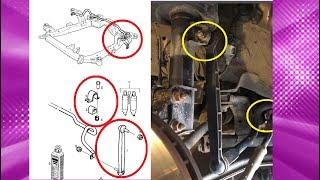 ЗАМЕНА ВТУЛОК И СТОЕК СТАБИЛИЗАТОРА OPEL ASTRA, ZAFIRA. REPLACING SLEEVES AND STOCK STABILIZER