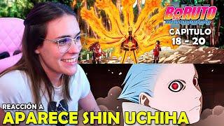 APARECE SHIN UCHIHA  | REACCION A BORUTO POR PRIMERA VEZ  ( 18 - 20 )