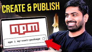 NPM Package Building and Publishing Tutorial  Great Project Ideas