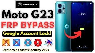 All Motorola FRP Bypass 2024 (Android 12/13/14) Moto G23 Android 14 Google Account Unlock