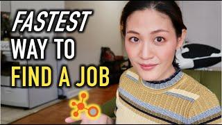 FASTEST WAY TO FIND A JOB (NETWORK AND CONNECTIONS) | Career Change | Multiple Careers