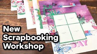 Transform Your Pages With These 5 Easy Techniques + Scrapbook Layout Share