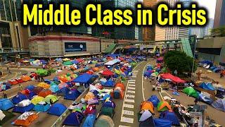 Growing Homelessness Crisis: The American Middle Class Is Disappearing