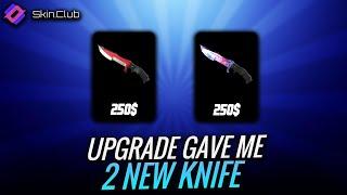 UPGRADE GAVE ME 2 NEW KNIFE (SKINCLUB PROMO CODE 2024) SKINCLUB PROMO CODE