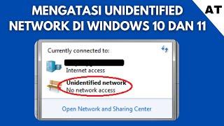 How to Solve Unidentified Network in Windows 10 and 11