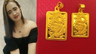 THE 999.9 24k TAIWAN GOLD DRAGON PENDANT || CHRISTMAS GIFT TO EACH OTHER #amazing #cute #viral