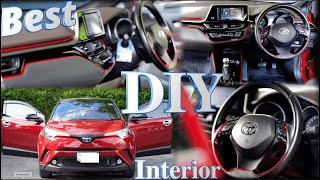 Best Toyota CHR D.I.Y Custom Interior. Completed and Detailed Setup.