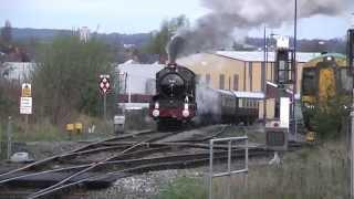 5043 Earl of Mount Edgcumbe takes charge of the Berks and Hants Aquae Sulis 12/4/2014