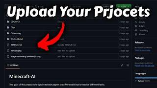 How To Upload Files, Folders And Projects On Github - Full Guide (Easy Guide)