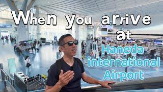 Arrive at HANEDA International Airport TOKYO ! You must know what MR. G will tell you. Don`t miss it