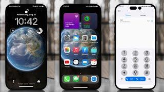 Merubah tampilan Hp realme dan OPPO jadi iPhone 14 IOS 16