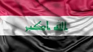 Iraq Flag 25 seconds Loop - FREE Full HD Stock Footage - Realistic Iraq Flag Wave Animation