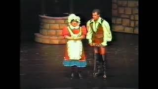 Jess Conrad and Chubby Oates in panto at the Marlowe Canterbury 1986-87