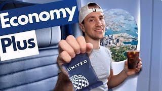 I Tested United Airlines Economy Plus on a Boeing 737!