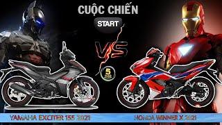 Yamaha Exciter 155 VVA VS Honda​ Winner x 2021 | K-ICN (Lyrics Video)