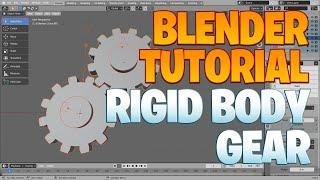 Blender beginner series No. 100 - Rigid Body gear