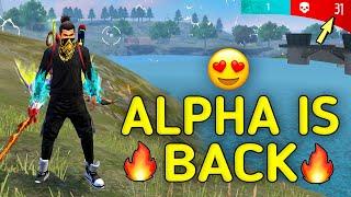 SOLO VS SQUAD || 31 KILLS ALPHA IS BACK !!! INSANE GAMEPLAY IS BACK AGAIN || 99% HEADSHOT INTEL I5