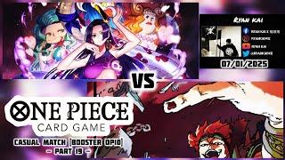 One Piece Card Game Casual Match Booster OP10 (Part 19) - Boa Hancock vs Eustass "Captain" Kid