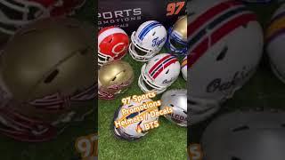 OTB partner 97 Sports Promotions (97sportspromotions.com) specializes in custom decals/mini-helmets!