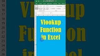 how to use vlookup in excel