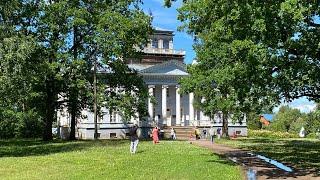 Rozhdestveno Memorial Estate of Vladimir Nabokov. Leningrad Region, Russia. Live