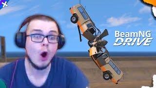 СМЕШНЫЕ МОМЕНТЫ С БУЛКИНЫМ #32 (BEAM NG DRIVE)