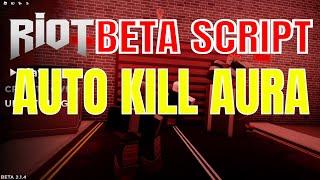 Riot Script New Roblox | Aura Damage Fast Money | Working