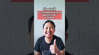 Cara Download Video Tiktok Tanpa Watermark di Telegram #TauGaSih #lifehack #short