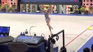 Natalia Usova (UZB) Ball Qualification Rhythmic Gymnastics Asian Championships 2023