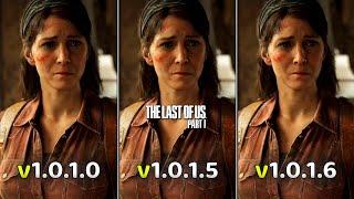 The Last Of Us Part 1 | Patch Version (v1.0.1.0 vs v1.0.1.5 vs v1.0.1.6)