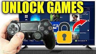 How To Unlock Locked Games On PS4 - Easy Guide