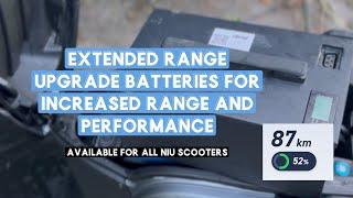 NIU Scooter Battery Upgrade for Better Range and Performance (2024)