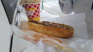 Real Deal Cheesesteak at "The Fresh Works" located in South Philly