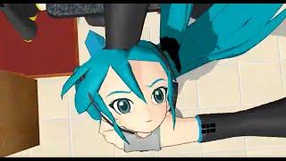 (MMD) Miku rage bc no free mcdonald's chezberg