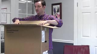 HPE ProLiant ML110 Gen10 unboxing