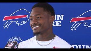 Stefon Diggs news conference is full of love for the Bills