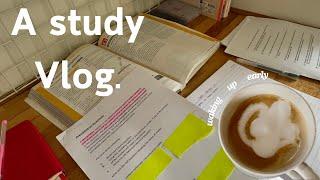 Study vlog: morning routine, study routine & coffee️