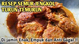 CARA MEMBUAT SEMUR JENGKOL YANG MUDAH ANTI BAU