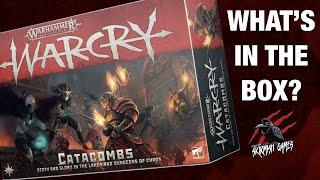 WARCRY CATACOMBS UNBOXING - WHAT’S IN THE WARCRY CATACOMBS BOX?