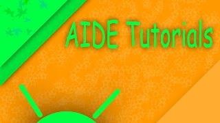 AIDE Tutorial {action bar search view}#29