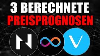 3 Berechnete Preisprognosen für VET, ICP, CKB | KryptoMaxi