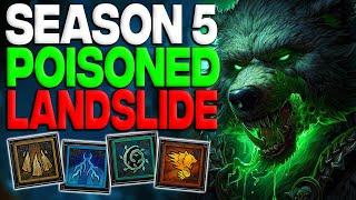 This ENDGAME Druid Build Is INSANE NOW! (Poison Landslide) | Diablo 4 Season 5