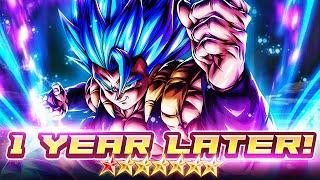 THE BEST AGING ULTRA EVER?! ULTRA GOGETA BLUE STILL DOMINATES A YEAR LATER! | Dragon Ball Legends