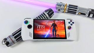 The ASUS ROG Ally Is The Handheld You Are Looking For | Jedi Survivor Tested