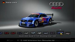 Gran Turismo 4 - Audi Car List HD PS2 Gameplay