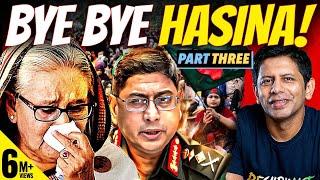 Pt.3- Last 48 Hours Of Dictator Sheikh Hasina | What Next For Bangladesh? | Akash Banerjee & Adwatih